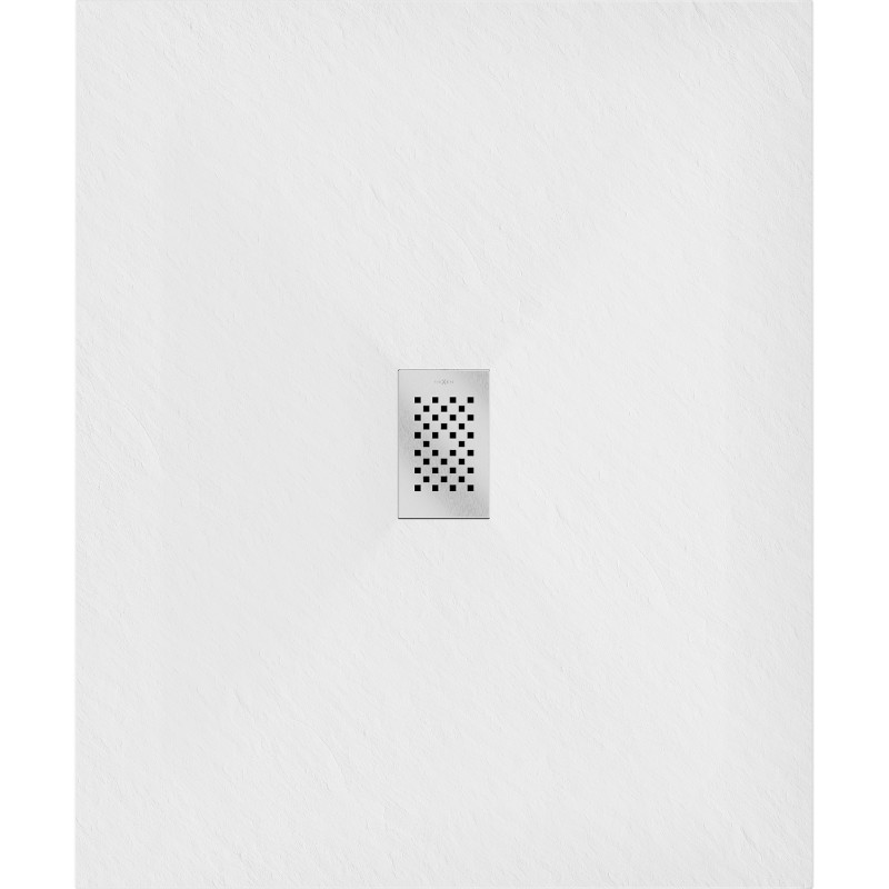 Mexen Hugo obdĺžnikový sprchový kút SMC 140 x 100 cm, biely, kryt inox - 42101014-X