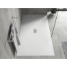 Mexen Hugo obdĺžnikový sprchový kút SMC 180 x 100 cm, biely, kryt inox - 42101018-X