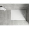 Mexen Hugo brodzik prostokĺaĉtny SMC 90 x 70 cm, biely, maskovnica biela - 42107090-W