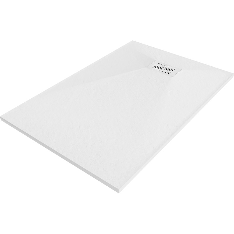 Mexen Hugo obdĺžnikový sprchový kút SMC 90 x 70 cm, biely, kryt biely - 42107090-W