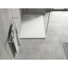 Mexen Hugo Obdĺžniková sprchová vanička SMC 130 x 80 cm, biela, kryt biely - 42108013-W