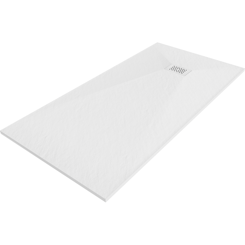 Mexen Hugo obdĺžniková vanička SMC 170 x 80 cm, biela, kryt biely - 42108017-W