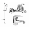 Mexen Erica DF05 kúpeľňový set, chróm - 746403DF05-00