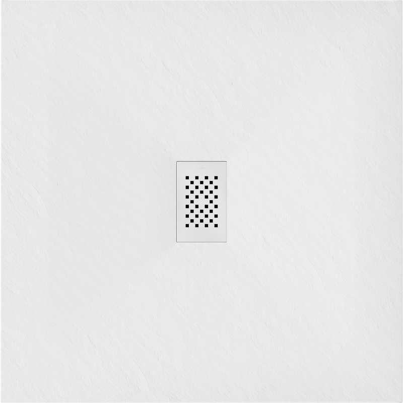 Mexen Hugo štvorcová vanička SMC 100 x 100 cm, biela, biely kryt - 42101010-W