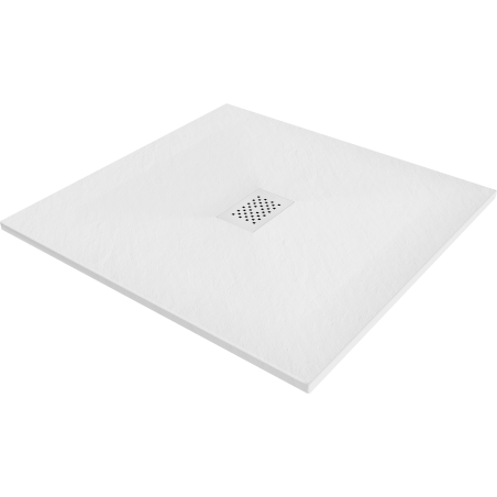 Mexen Hugo štvorcový sprchový kút SMC 100 x 100 cm, biely, biela maskovacia - 42101010-W