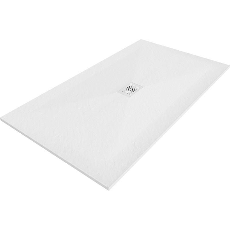 Mexen Hugo obdĺžnikový sprchový kút SMC 150 x 100 cm, biely, biela krytka - 42101015-W