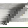 Mexen Hugo sprchový žľab obdĺžnikový SMC 140 x 70 cm, biely, zlatá mriežka - 42107014-G
