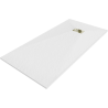 Mexen Hugo obdĺžnikový sprchový kút SMC 180 x 80 cm, biely, krytka zlatá - 42108018-G