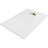 Mexen Hugo obdĺžnikový sprchový kút SMC 100 x 90 cm, biely, zlatý kryt - 42109010-G