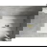 Mexen Hugo obdélníkový sprchový kout SMC 140 x 100 cm, bílý, zlatý kryt - 42101014-G