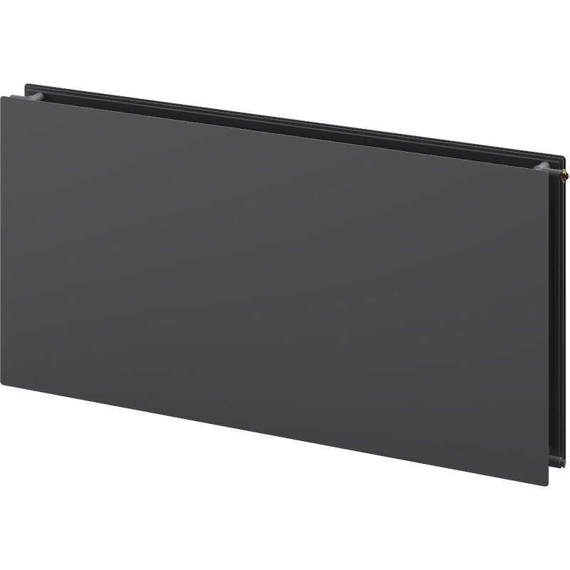 Mexen CVHF20 Flat Hygiene doskový radiátor 400 x 900 mm, spodné pripojenie, 647 W, antracit - W620HF-040-090-66