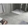 Mexen Hugo štvorcový sprchový kút SMC 90 x 90 cm, biely, krytka inox - 42109090-X