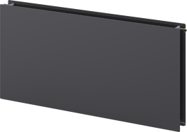 Mexen CVHF20 Hygiene Flat doskový radiátor 600 x 1600 mm, spodné pripojenie, 1606 W, antracit - W620HF-060-160-66