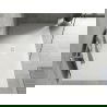 Mexen Hugo štvorcový sprchový kút SMC 170 x 100 cm, biely, kryt biely - 42101017-W