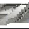 Mexen Hugo štvorcový sprchový kút SMC 100 x 100 cm, biely, kryt inox - 42101010-X