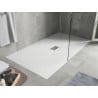 Mexen Hugo obdĺžniková sprchová vanička SMC 150 x 100 cm, biela, kryt inox - 42101015-X