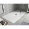 Mexen Hugo obdĺžnikový sprchovací kút SMC 150 x 100 cm, biely, kryt inox - 42101015-X