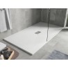 Mexen Hugo obdĺžnikový sprchovací kút SMC 150 x 100 cm, biely, kryt inox - 42101015-X