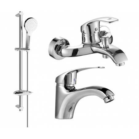 Mexen Fabia DB05 set vaňový, chróm - 746503DB05-00