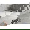 Mexen Hugo štvorcový sprchový box SMC 130 x 70 cm, biely, čierna maska - 42107013-B