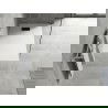 Mexen Hugo štvorcový sprchový panel SMC 130 x 80 cm, biely, čierna krytka - 42108013-B