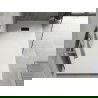 Mexen Hugo sprchový kout obdélníkový SMC 180 x 90 cm, bílý, kryt černý - 42109018-B