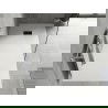 Mexen Hugo sprchový kout obdélníkový SMC 180 x 90 cm, bílý, kryt černý - 42109018-B
