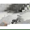 Mexen Hugo sprchový kout obdélníkový SMC 180 x 90 cm, bílý, kryt černý - 42109018-B