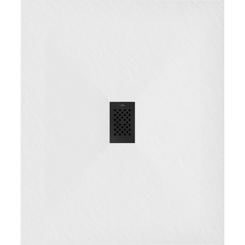 Mexen Hugo obdĺžnikový sprchový kút SMC 120 x 100 cm, biely, čierna krytka - 42101012-B