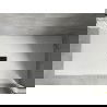 Mexen Hugo umývadlový panel obdélníkový SMC 160 x 100 cm, biely, čierna maska - 42101016-B