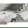 Mexen Hugo rectangle shower tray SMC 180 x 100 cm, white, black cover - 42101018-B