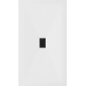Mexen Hugo obdĺžniková sprchová vanička SMC 170 x 100 cm, biela, krytka čierna - 42101017-B