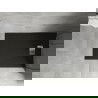 Mexen Hugo obdĺžnikový sprchový žľab SMC 120 x 70 cm, čierny, kryt inox - 42707012-X
