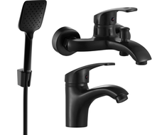 Mexen Fabia R62 kúpeľňový set, čierny - 746503R62-70