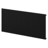 Mexen CH10 Hygiene radiátor plechový 300 x 1300 mm, bočné pripojenie, 430 W, čierny - W410H-030-130-70