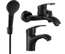 Mexen Fabia R05 kúpeľňový set, čierny - 746503R05-70