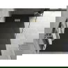 Mexen Hugo sprchový kout obdélníkový SMC 170 x 80 cm, černý, zlatý kryt - 42708017-G