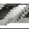 Mexen Hugo sprchový kout obdélníkový SMC 140 x 90 cm, černý, zlatá krytka - 42709014-G
