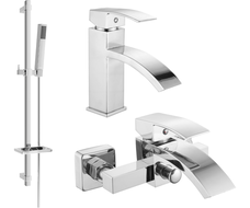 Mexen Libra Kúpeľňový set DQ77, chróm - 745103DQ77-00