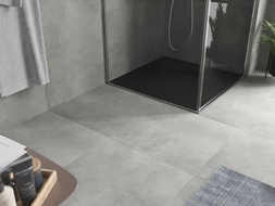 Mexen Hugo štvorcový sprchovací kút SMC 90 x 90 cm, čierny, kryt čierny - 42709090-B