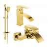 Mexen Libra DQ62 vaňový set, zlatý - 745103DQ62-50