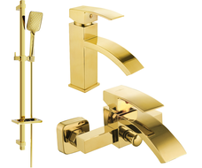 Mexen Libra DQ62 vaňový set, zlatý - 745103DQ62-50