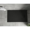 Mexen Hugo Obdĺžniková sprchová vanička SMC 160 x 70 cm, čierna, čierny kryt - 42707016-B