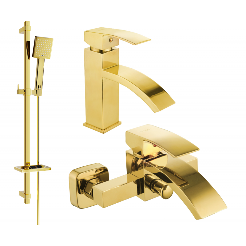 Mexen Libra DQ45 set vaňový, zlatý - 745103DQ45-50