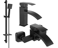 Mexen Libra DQ45 set do vane, čierny - 745103DQ45-70