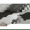 Mexen Hugo obkladový sprchový kout SMC 170 x 90 cm, černá, černý kryt - 42709017-B