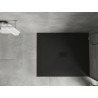 Mexen Hugo obdĺžniková sprchová vanička SMC 130 x 100 cm, čierna, kryt čierny - 42701013-B