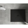 Mexen Hugo obdĺžnikový sprchový kút SMC 140 x 100 cm, čierny, kryt čierny - 42701014-B