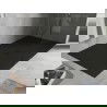 Mexen Hugo obkladový sprchový žlab SMC 150 x 100 cm, čierny, čierne krytie - 42701015-B