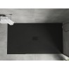 Mexen Hugo Obdĺžniková vanička SMC 160 x 100 cm, čierna, kryt čierny - 42701016-B